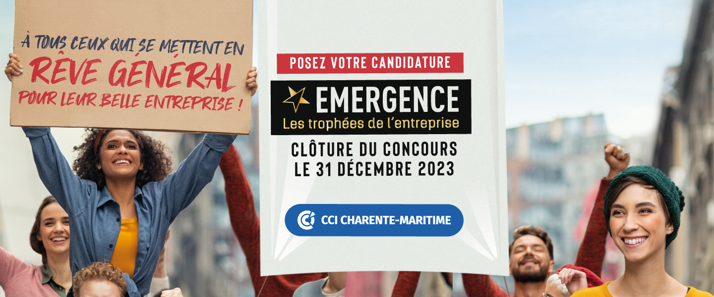 Emergence, les Trophées de l'entreprise 2024 CCI CharenteMaritime
