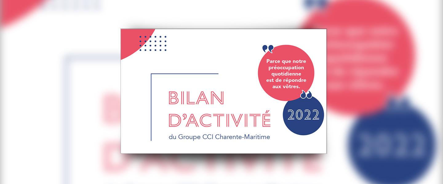 Bilan d'activité du Groupe CCI Charente-Maritime
