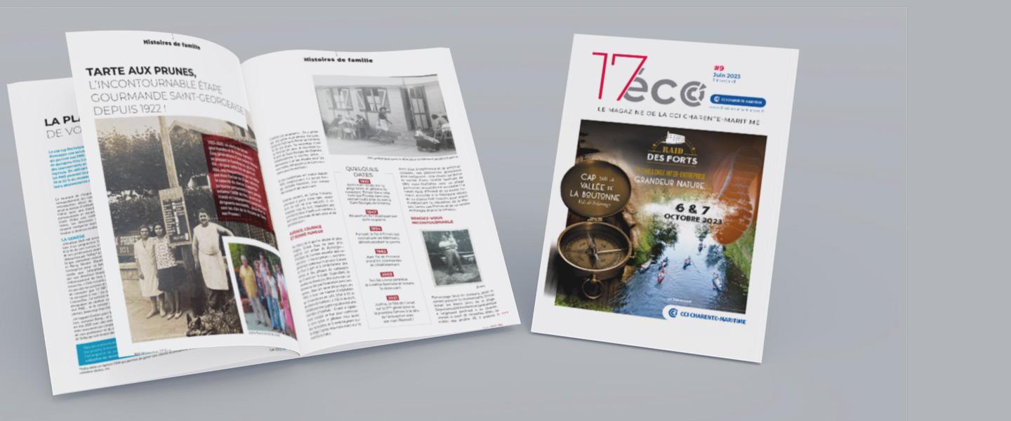 17éco - Juin 2023, le magazine d'information économique de la CCI
