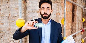 Carte professionnelle d'agent immobilier
